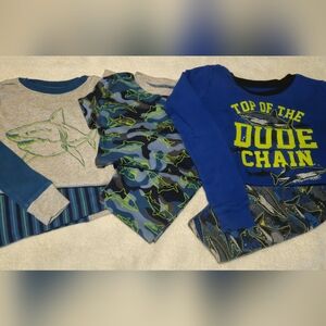 Shark Kids PJ Pajama Sets - Size 6/7